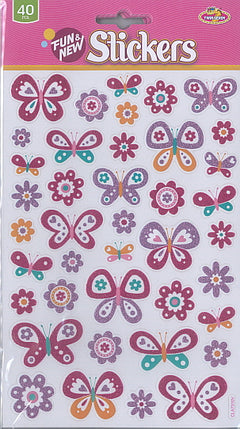 Sticker Glitter - Butterflies