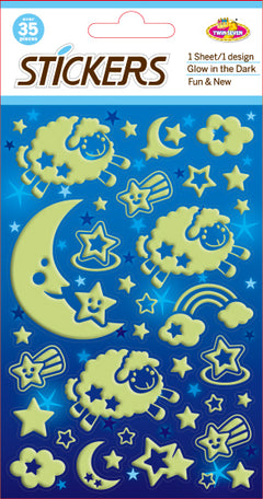 Sticker Glow - Sheep
