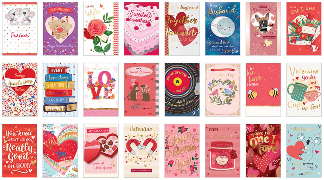 NEW! Deluxe Valentine's Day Assorted (48/pk)
