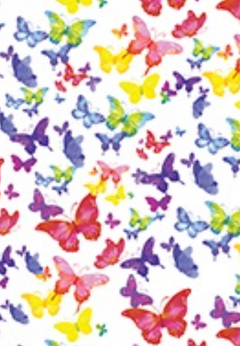 Folded wrap butterflies