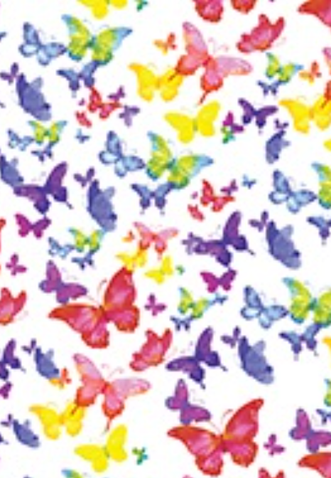 Folded wrap butterflies