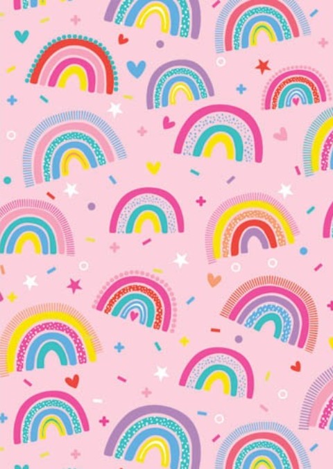 WP1111: Folded wrap rainbows (15pcs/pk)