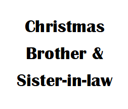 $2.5 Cards X-Mas Brother & Sister-In-Law (6pcs/pk)-zoom-