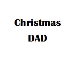 X-Mas $2 Card Dad