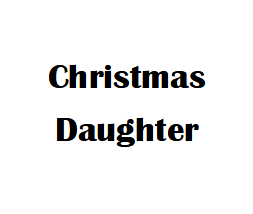 X-Mas $2 Card Daughter