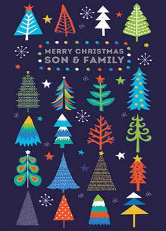 $3.90 Cards X-mas SON & FAMILY