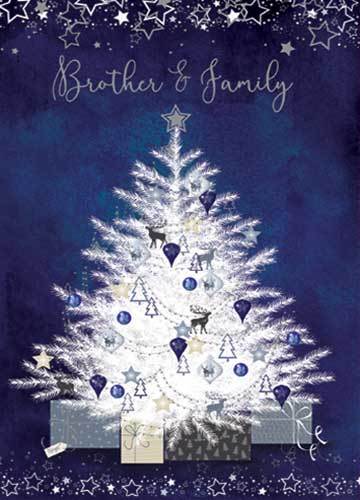 $3.90 Cards X-mas Brother & Family (6pcs/pk)-zoom-