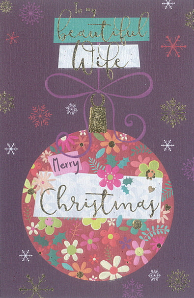 $3.90 Cards X-Mas Wife