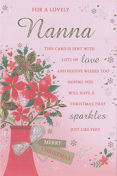 $3.90 Cards X-MAS Nanna