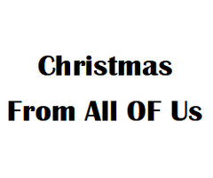 X-Mas $2 Card From All Of Us