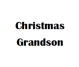 $2.5 Cards X-Mas Grandson (6pcs/pk)-zoom-