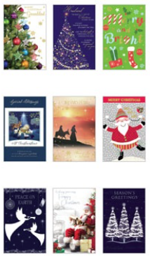 Xmas $3.90 Cards Full Set without Stand-zoom-