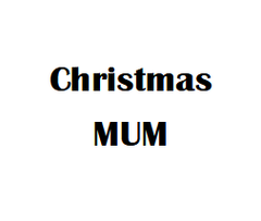 X-Mas $2 Card Mum