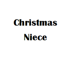 $2.5 Cards X-Mas Niece