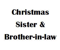 $2.5 Cards X-Mas Sister & Brother-In-Law (6pcs/pk)-zoom-